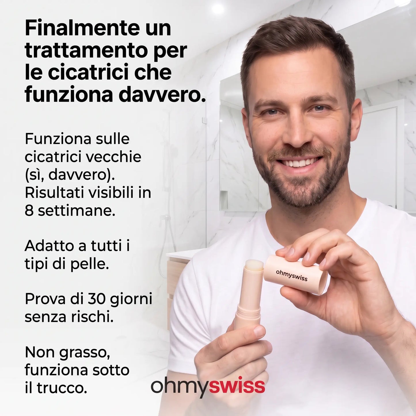 Stick Riparatore Anti-Cicatrici Ohmyswiss