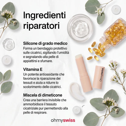 Stick Riparatore Anti-Cicatrici Ohmyswiss