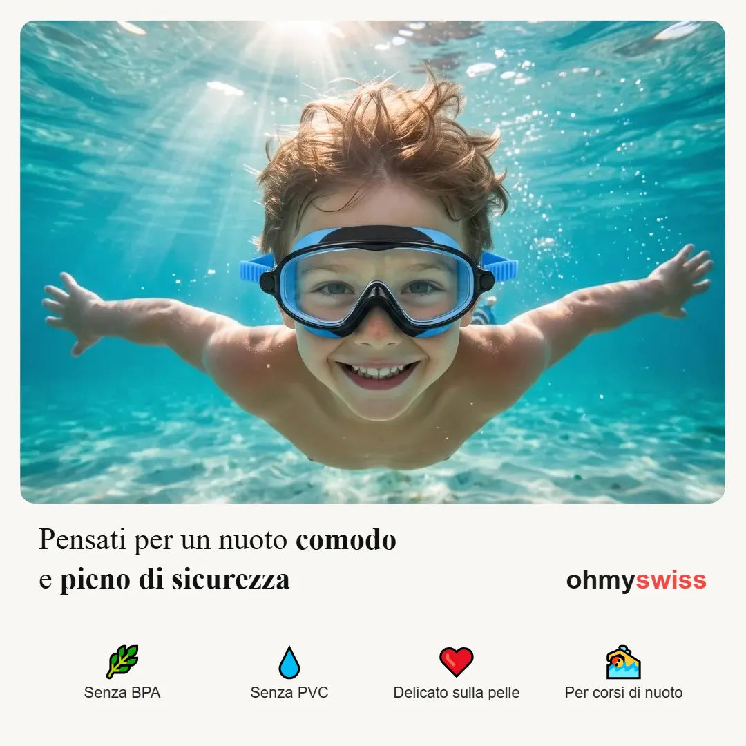Ohmyswiss Schwimmbrillen für Kinder