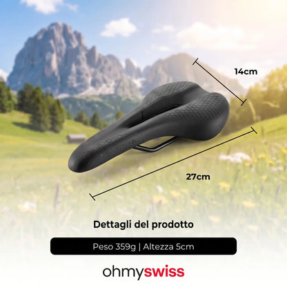 Sella da bicicletta 2.0 Ohmyswiss