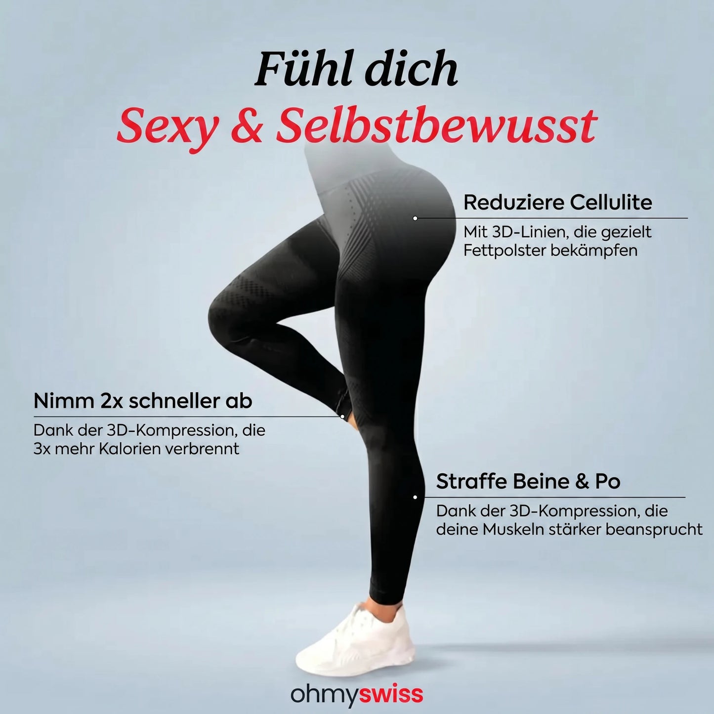 3D Anti-Cellulite Leggings OhMySwiss®