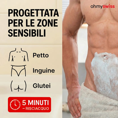 Crema depilatoria OhMySwiss