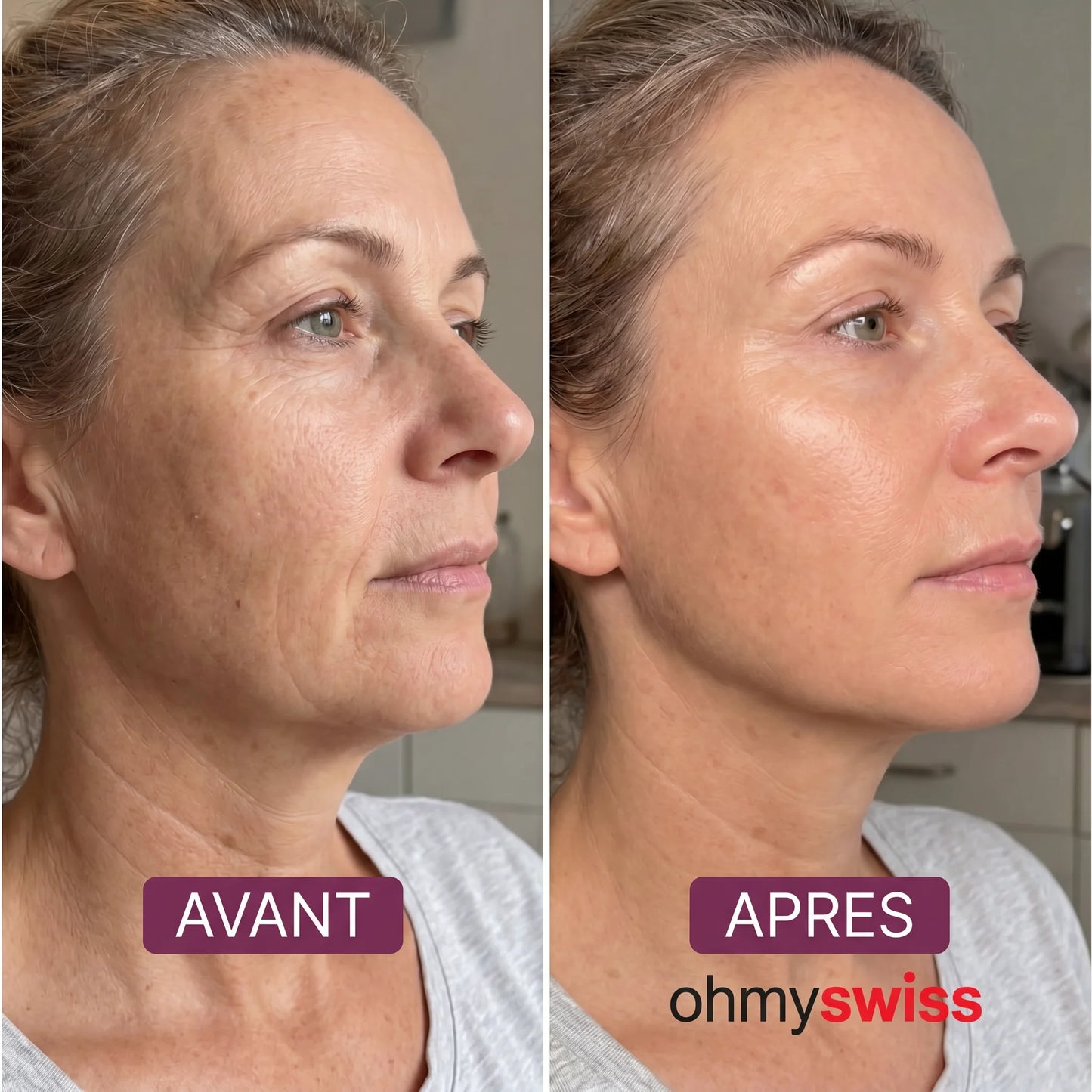 Bio-Kollagen-Maske + Pinsel von Ohmyswiss