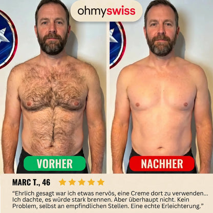OhMySwiss Crema depilatoria