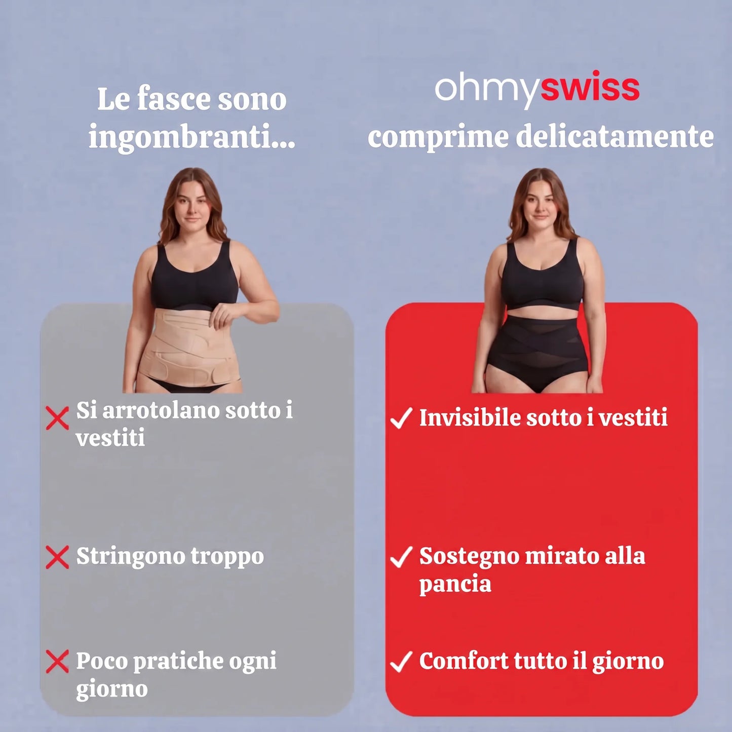 Guaina modellante post-parto Ohmyswiss