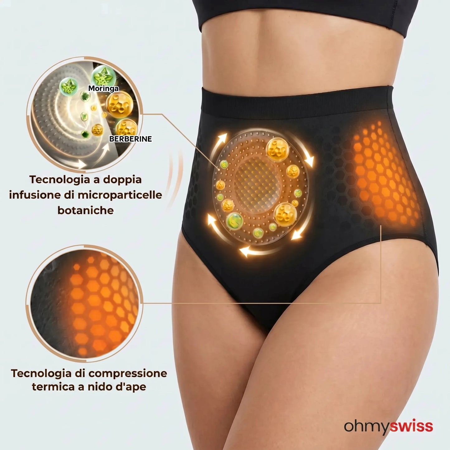 Ohmyswiss Shorts zur Körperformung und Fettverbrennung