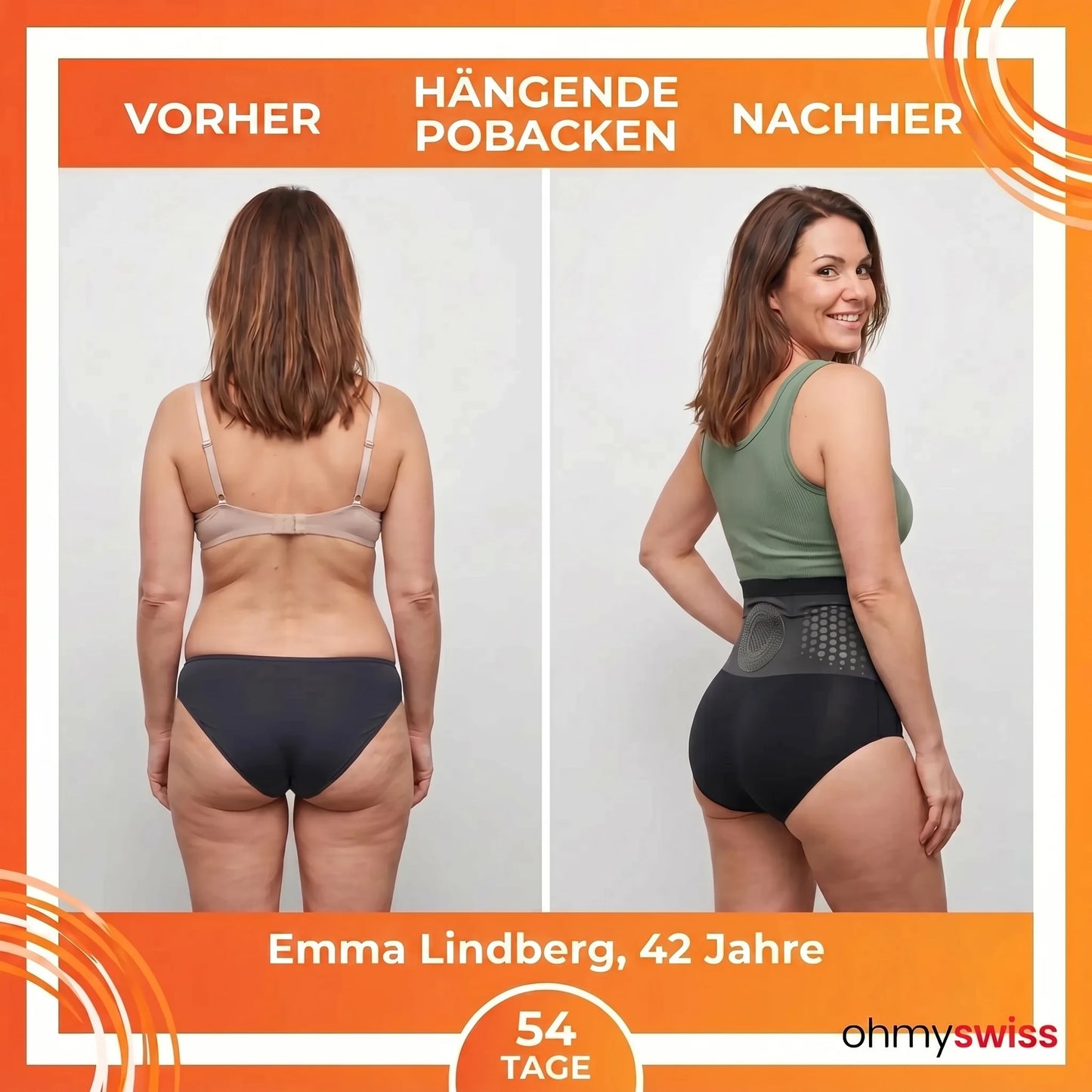 Pantaloncini modellanti brucia-grassi Ohmyswiss