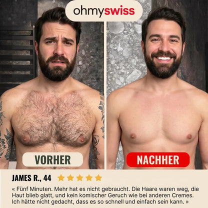 OhMySwiss Crema depilatoria