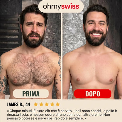 Crema depilatoria OhMySwiss