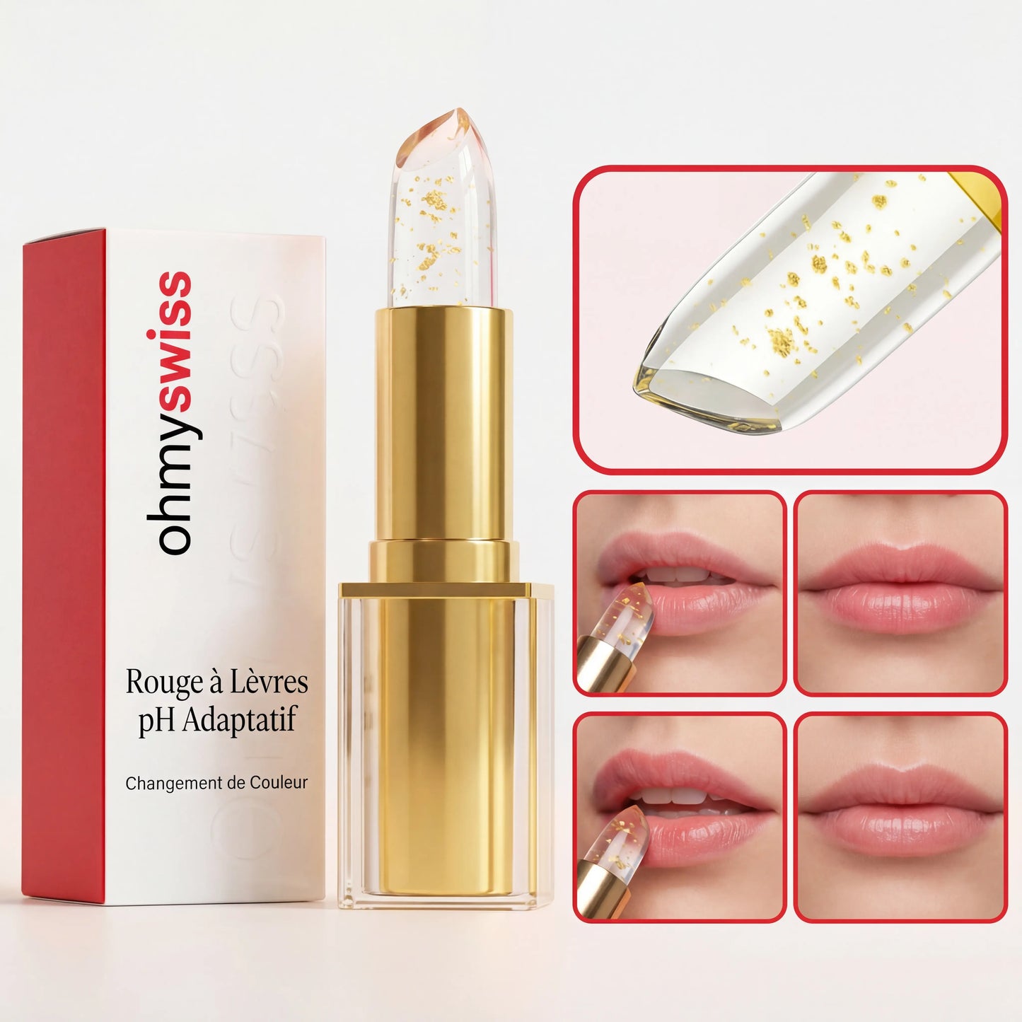Rouge à Lèvres PH-Adaptatif OhMySwiss™