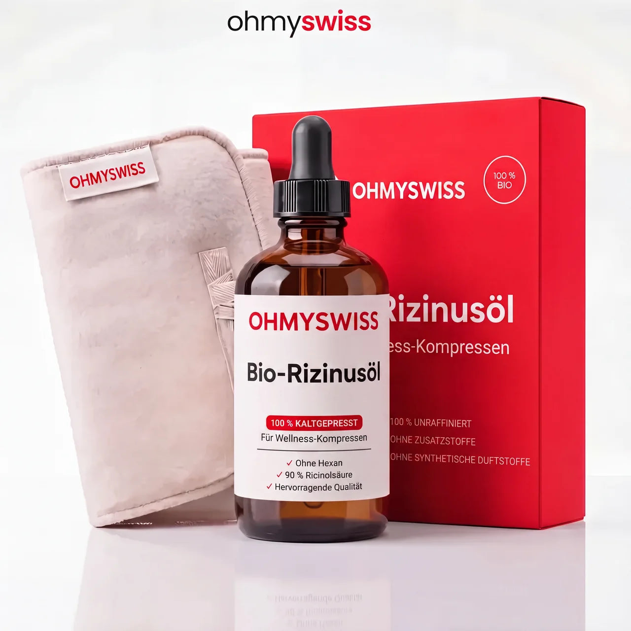 Set detox con olio di ricino