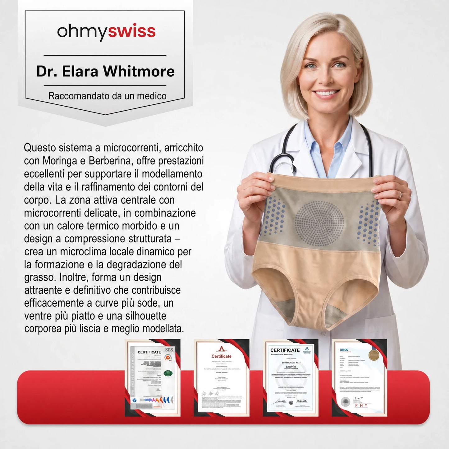 Ohmyswiss Shorts zur Körperformung und Fettverbrennung