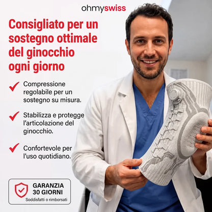 Ginocchiera di Supporto Ohmyswiss
