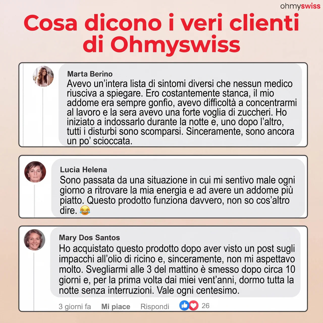 Kit detox con olio di ricino