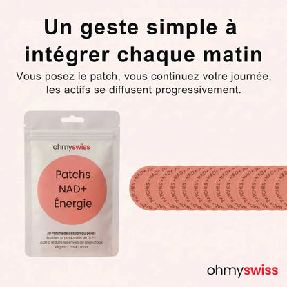 NAD+ Energie-Pflaster OhMySwiss™