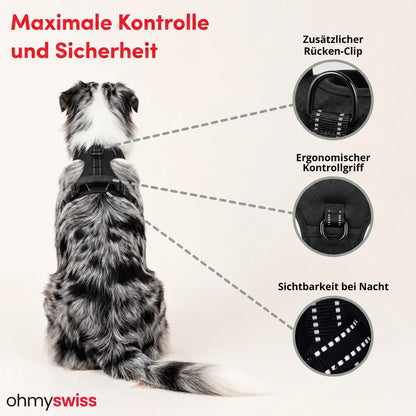 Ohmyswiss Anti-Zug-Hundegeschirr