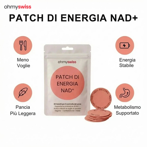 NAD⁺-Energiepflaster OhMySwiss™