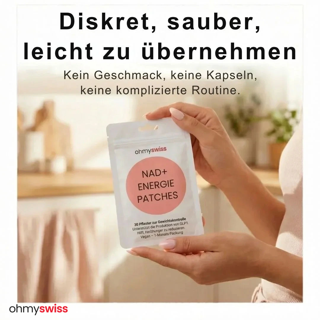 NAD⁺ Energie-Patches OhMySwiss™