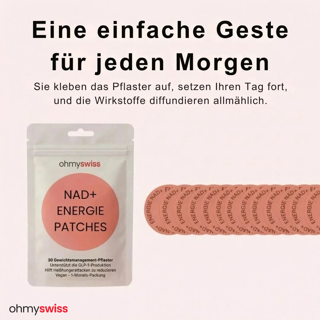 NAD⁺ Energie-Patches OhMySwiss™