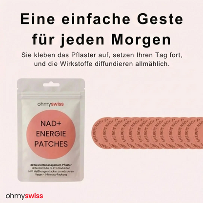 NAD⁺ Energie-Patches OhMySwiss™