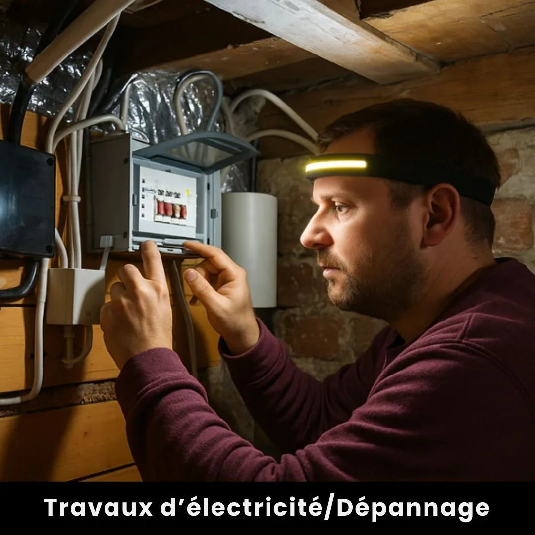 Lampe Frontale Haute Performance OhMySwiss™