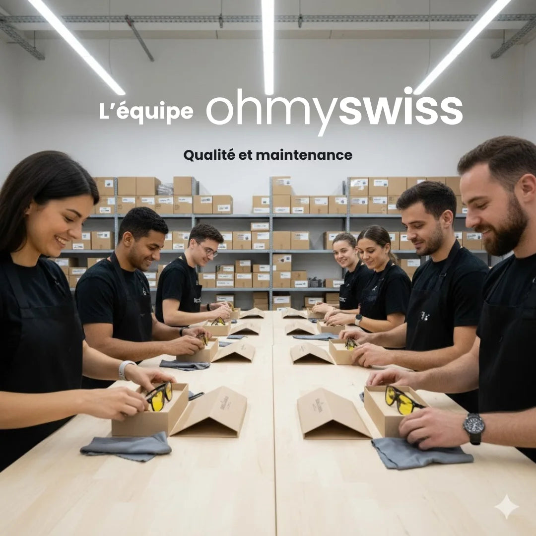 Lunettes anti reflets conduite OhMySwiss™