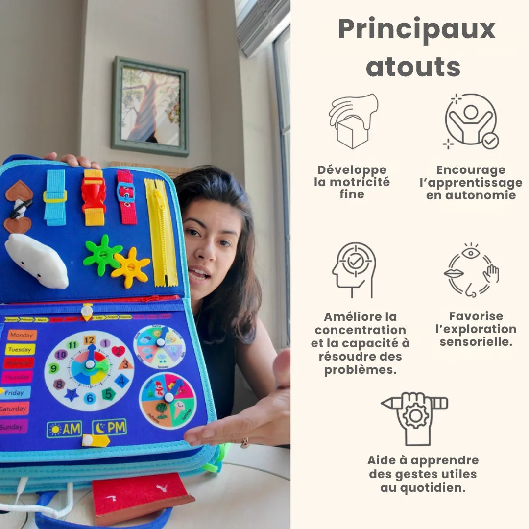 Planche d’Éveil Sensoriel OhMySwiss™