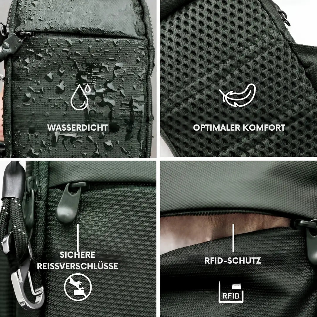 Sicherheits-Umhängetasche RFID OhMySwiss™