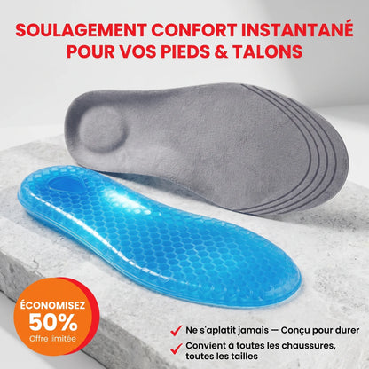 Semelles Gel Confort+ OHMYSWISS