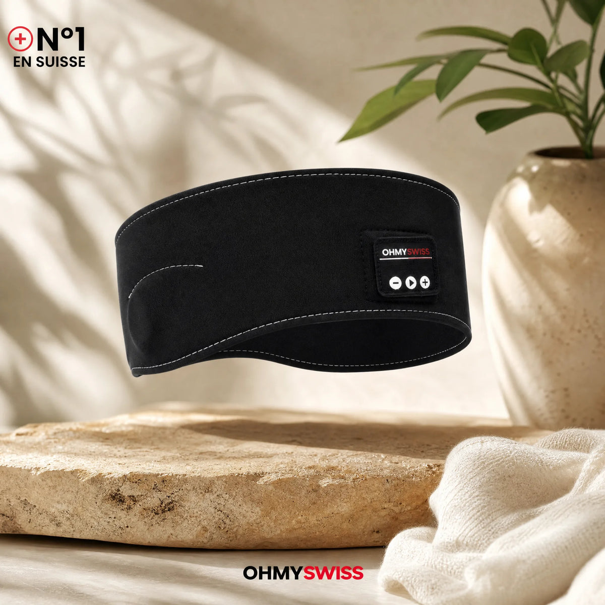 OHMYSWISS Bluetooth-Kopfband für den Skisport