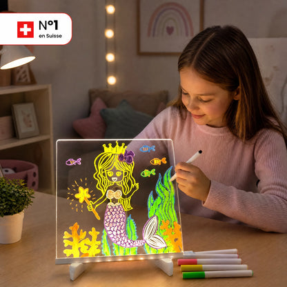 Magisches LED-Tablet für Kinder von OHMYSWISS