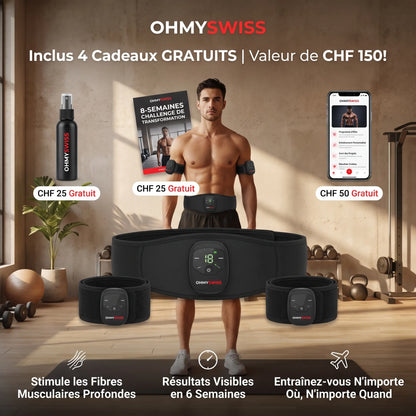 Stimulateur Musculaire EMS NextGen OHMYSWISS
