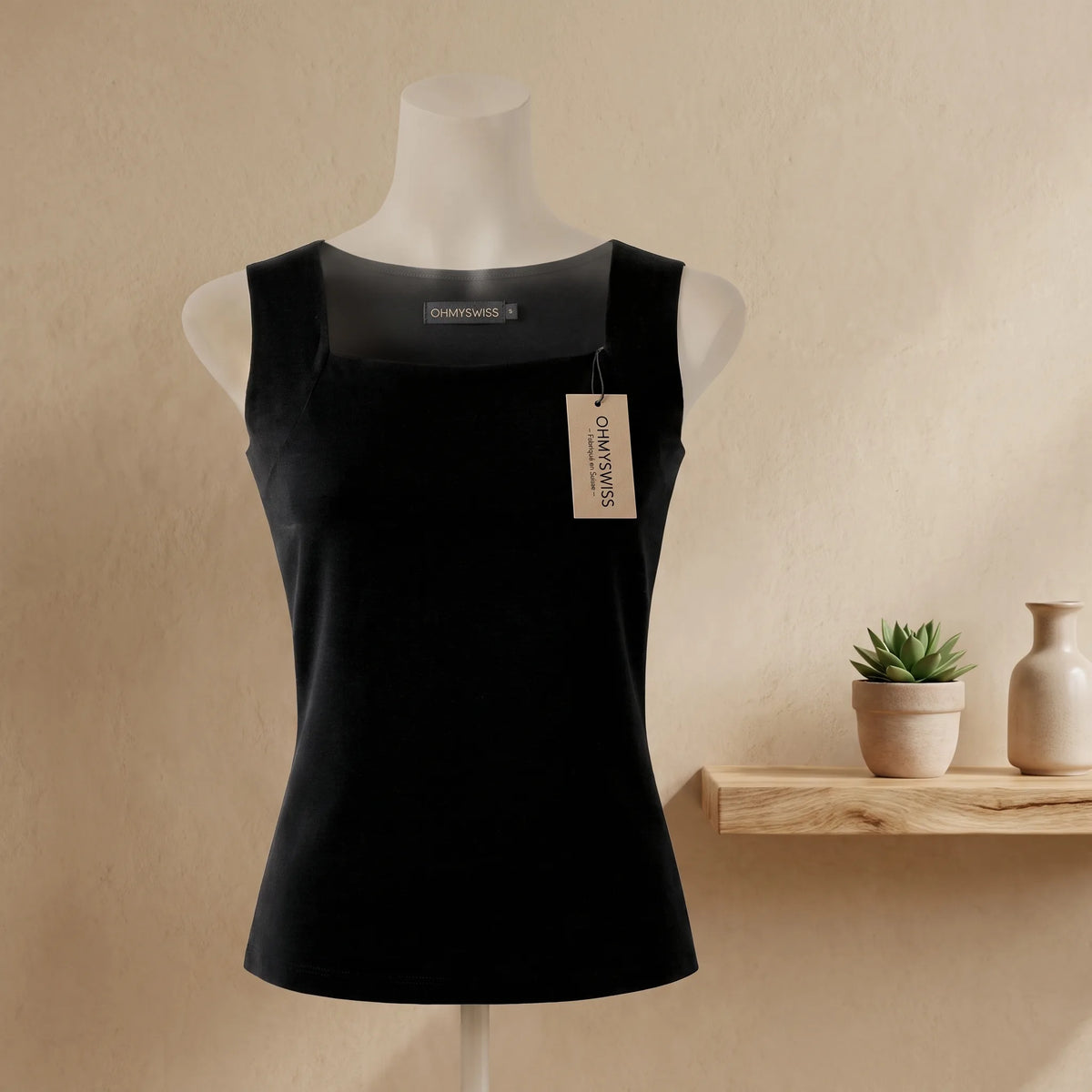 Débardeur Confort avec Brassière Intégrée OHMYSWISS