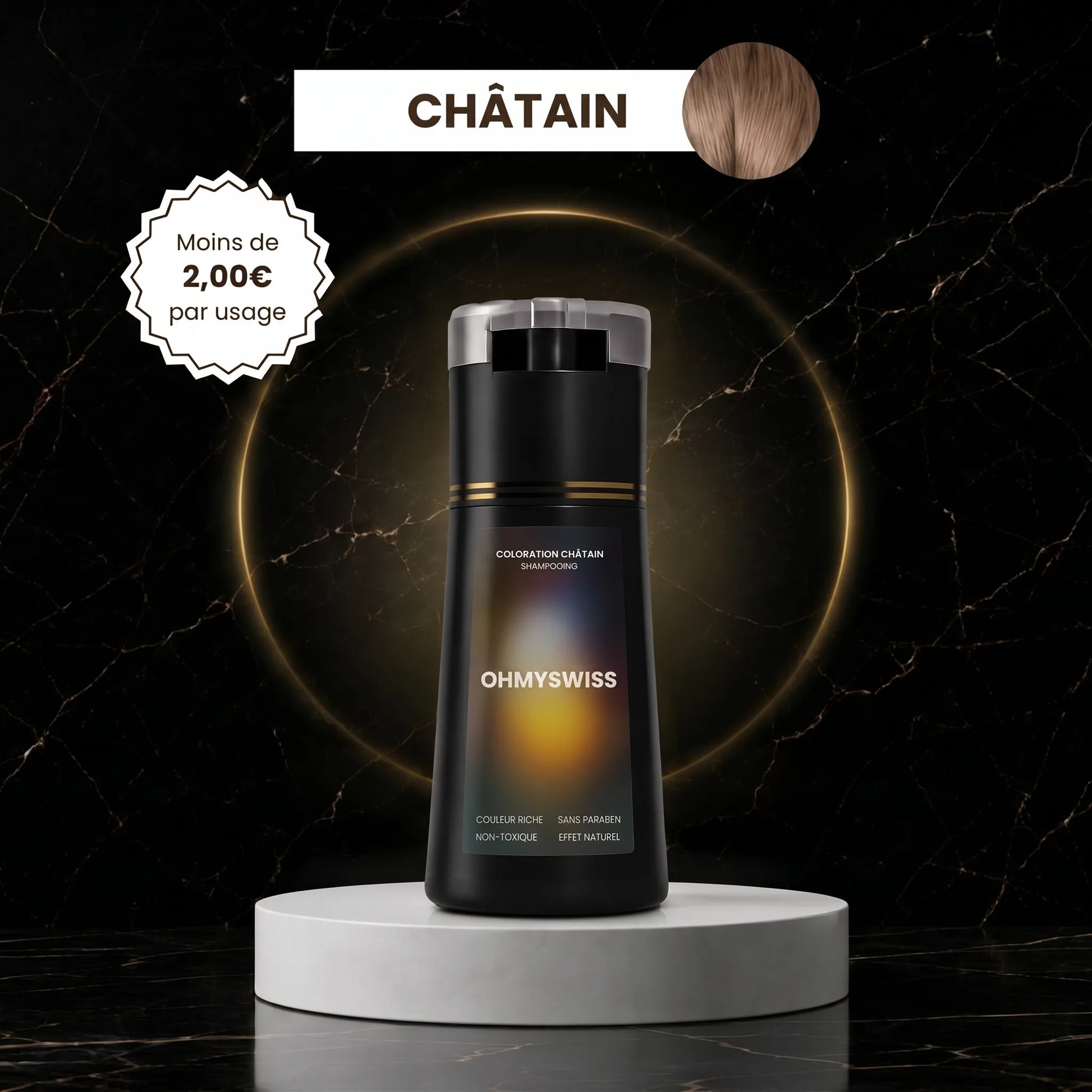 Shampoing Colorant Instantané OHMYSWISS