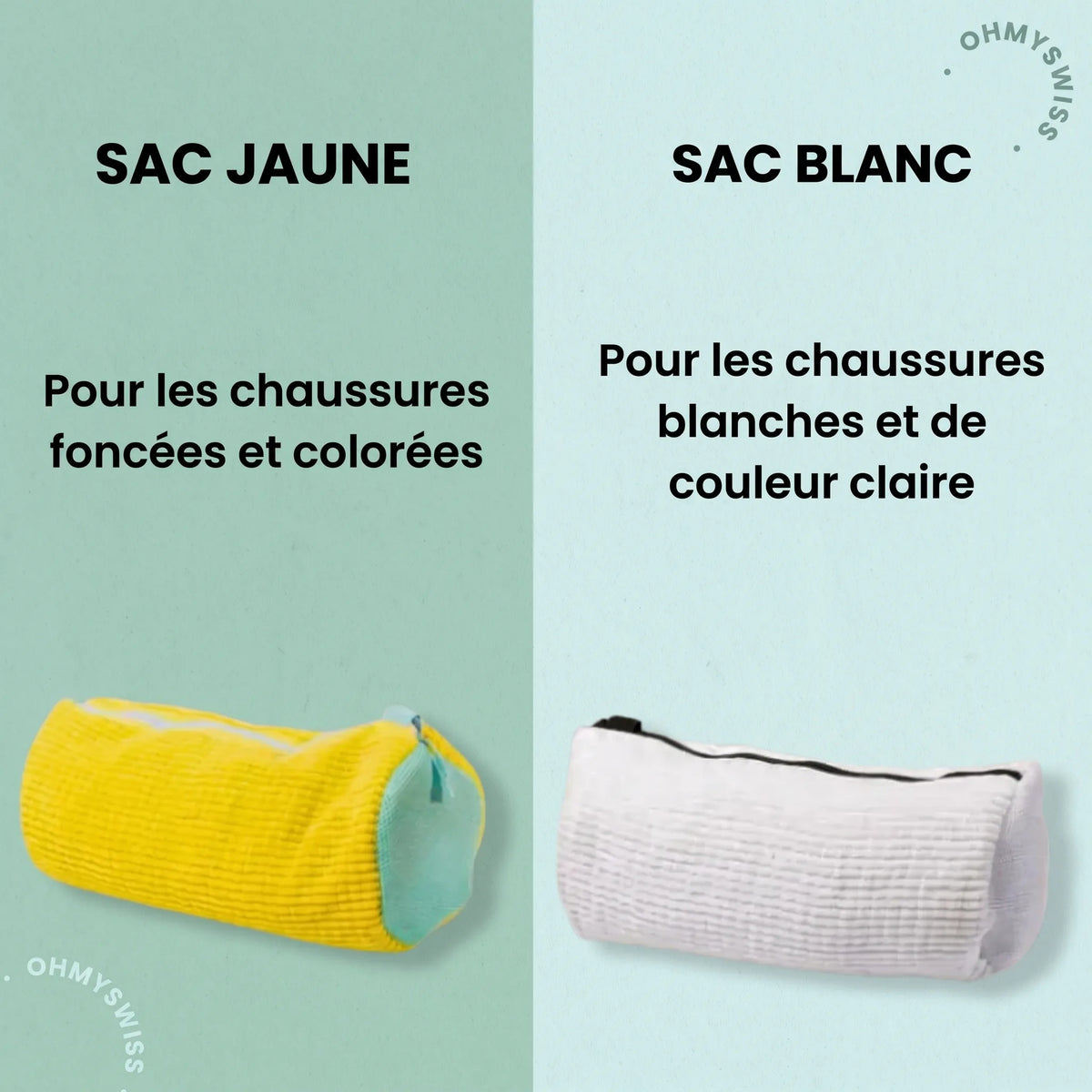 Sac de Lavage pour Chaussures OHMYSWISS