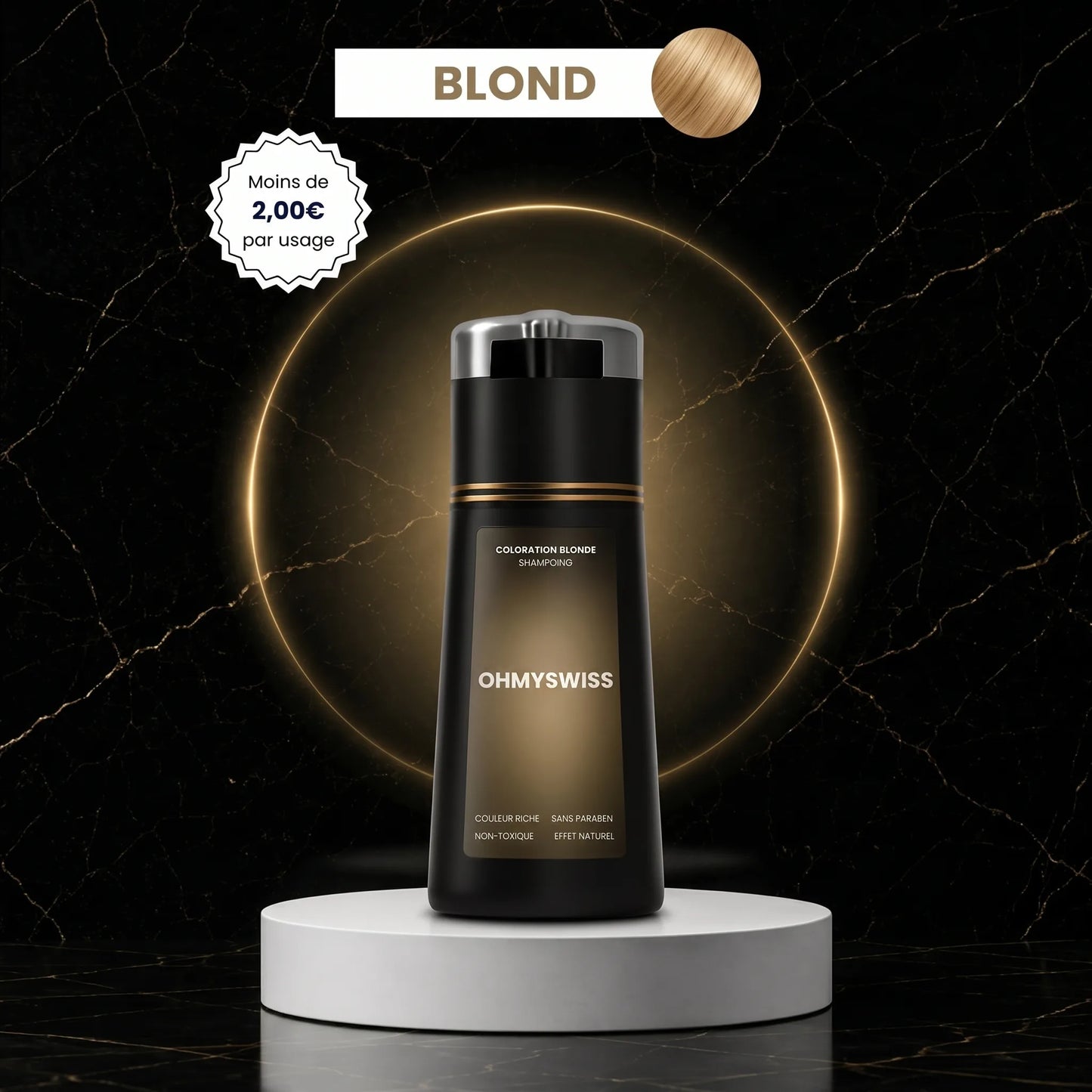Shampoo colorante istantaneo OHMYSWISS