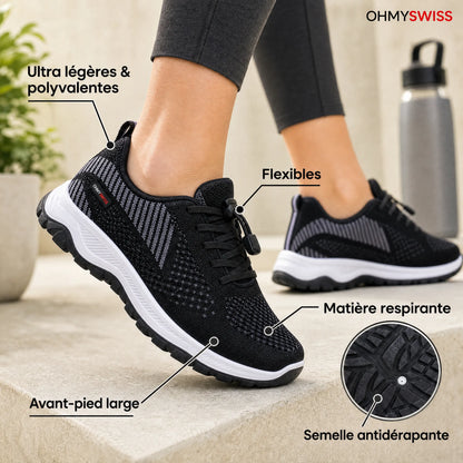 Scarpe da ginnastica comode per piedi gonfi e larghi OHMYSWISS