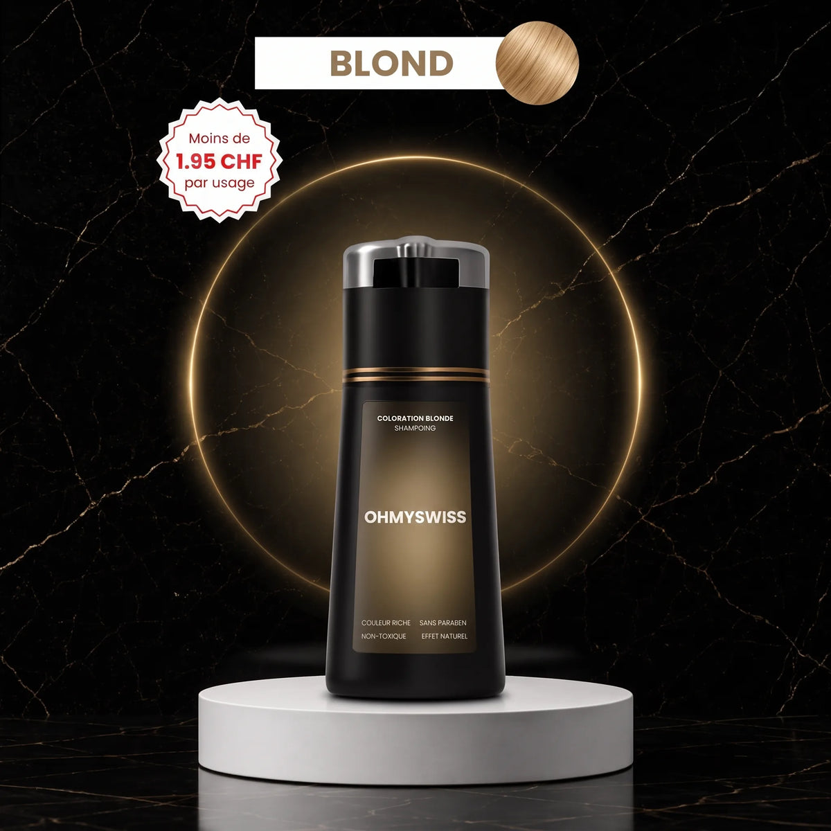 Shampoing Colorant Instantané OHMYSWISS