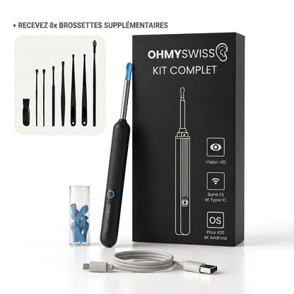 Intelligenter HD-Ohrreiniger von OHMYSWISS
