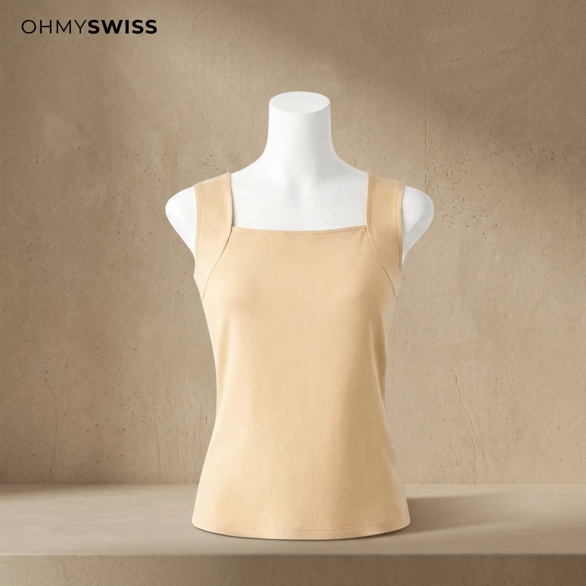 Canotta Comfort con Reggiseno Integrato OHMYSWISS