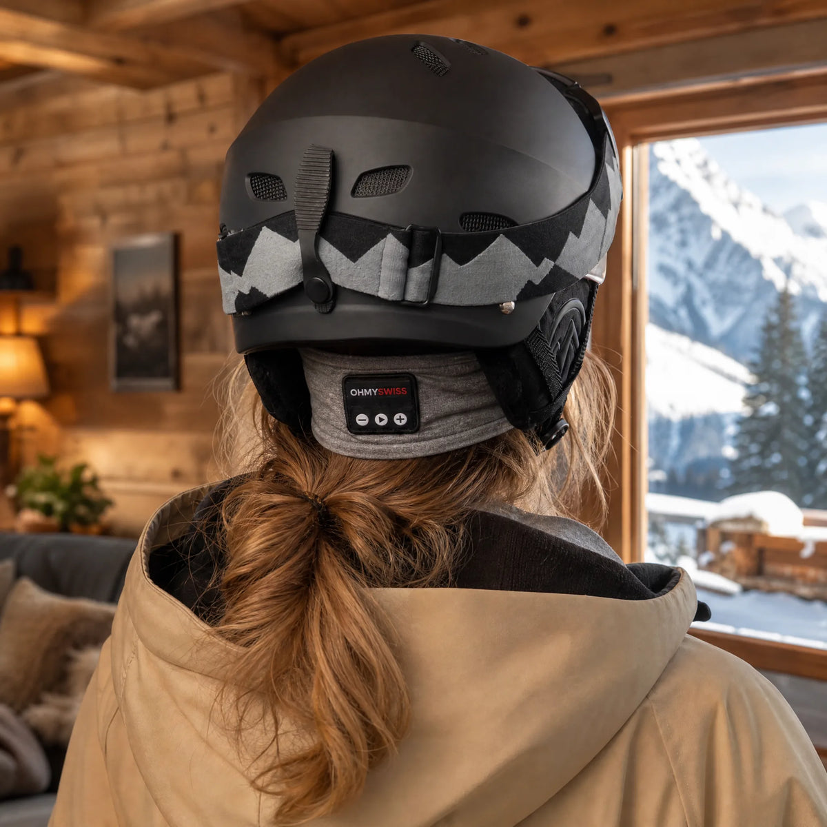 Fascia audio Bluetooth da sci OHMYSWISS