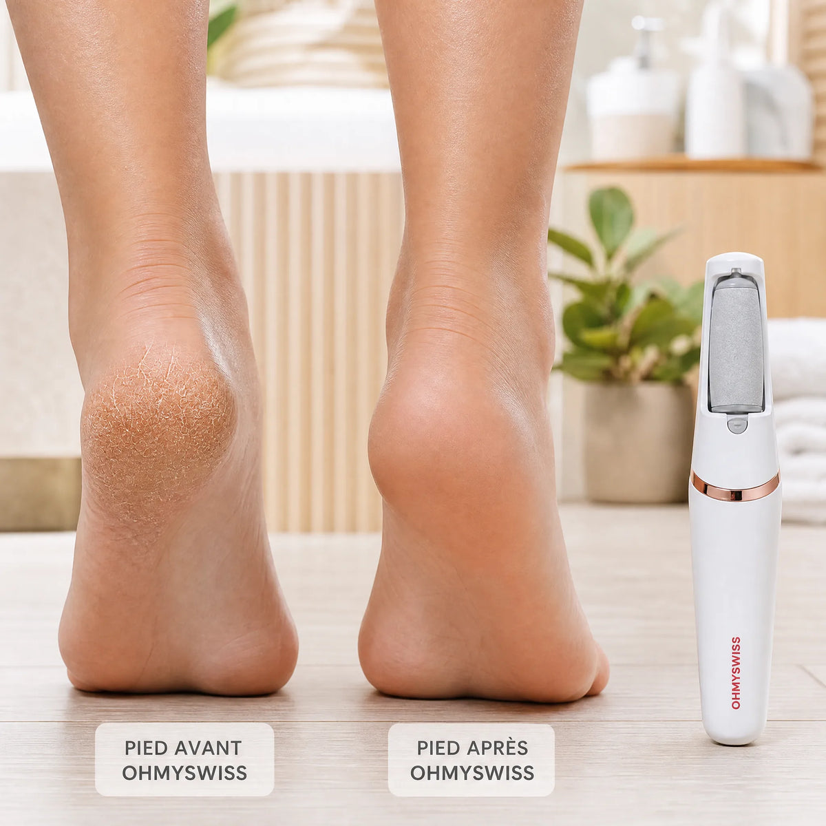 Silk Pro – Elektrische Hornhautfeile von OHMYSWISS