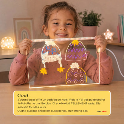 Magisches LED-Tablet für Kinder von OHMYSWISS