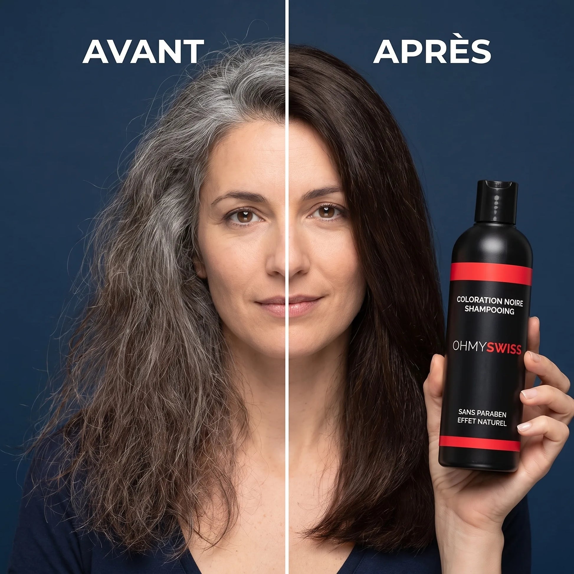 Shampoo colorante istantaneo OHMYSWISS