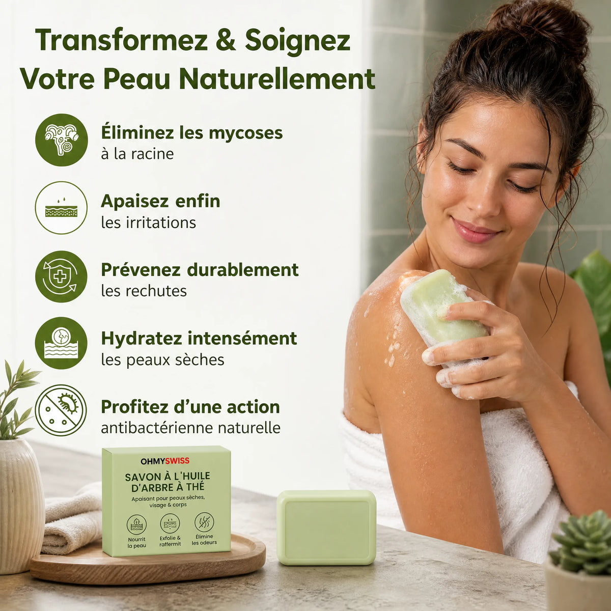 Sapone antimicotico OHMYSWISS