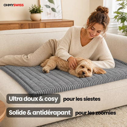 Housse Canapé Plush Anti-Poils OHMYSWISS