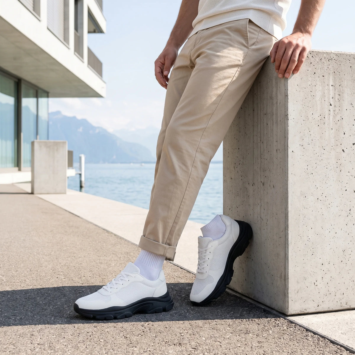 Sneakers Limitless à Talon Invisible OHMYSWISS