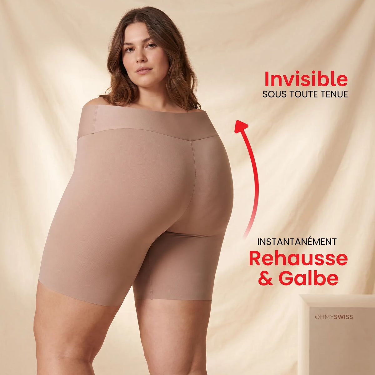 Short Gainant Anti-Remontée OHMYSWISS