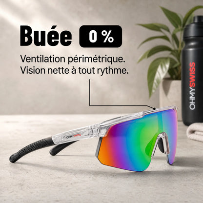 Occhiali sportivi PRO antiappannamento OHMYSWISS