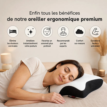 Cuscino ergonomico cervicale OHMYSWISS